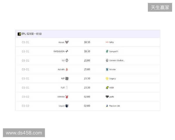 EPL S23揭幕战：Senzu首秀对阵Liquid，3DMAX迎战paiN